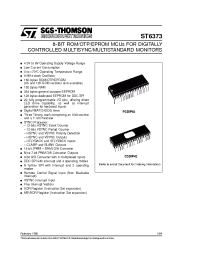 Datasheet ST6373J2B1 manufacturer STMicroelectronics