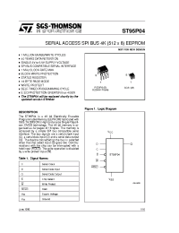 Datasheet ST95P04M6TR manufacturer STMicroelectronics