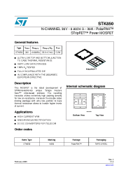 Datasheet STK850 manufacturer STMicroelectronics