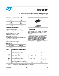 Datasheet STPS1L30MF manufacturer STMicroelectronics