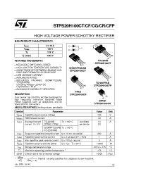 Datasheet STPS20H100C manufacturer STMicroelectronics