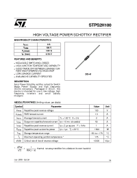Datasheet STPS2H100RL manufacturer STMicroelectronics