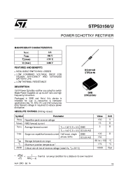 Datasheet STPS3150RL manufacturer STMicroelectronics