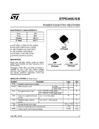 Datasheet STPS340S manufacturer STMicroelectronics