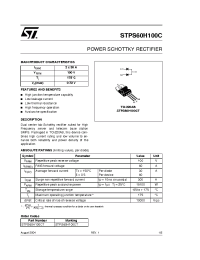 Datasheet STPS60H100CT manufacturer STMicroelectronics
