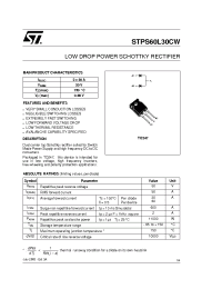 Datasheet STPS60L30C manufacturer STMicroelectronics