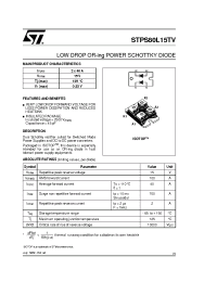 Datasheet STPS80L15 manufacturer STMicroelectronics