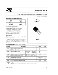 Datasheet STPS80L30CY manufacturer STMicroelectronics
