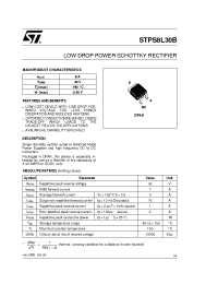 Datasheet STPS8L30 manufacturer STMicroelectronics