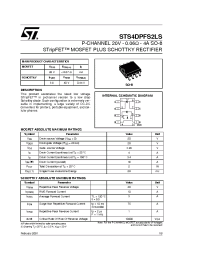Datasheet STS4DPFS2LS manufacturer STMicroelectronics