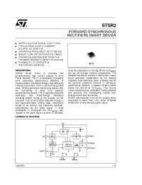 Datasheet STSR2MCD manufacturer STMicroelectronics