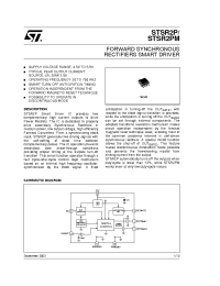 Datasheet STSR2P manufacturer STMicroelectronics