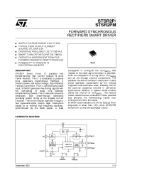 Datasheet STSR2PCD manufacturer STMicroelectronics