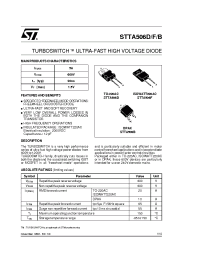 Datasheet STTA506 manufacturer STMicroelectronics