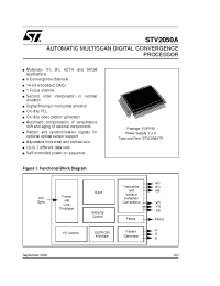 Datasheet STV2050A manufacturer STMicroelectronics