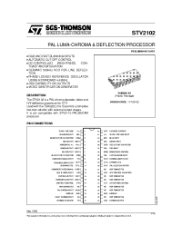 Datasheet STV2102 manufacturer STMicroelectronics