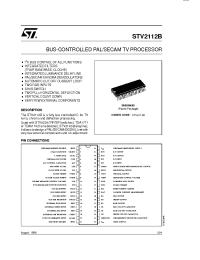 Datasheet STV2112B manufacturer STMicroelectronics