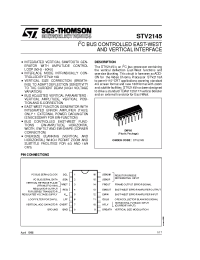 Datasheet STV2145 manufacturer STMicroelectronics