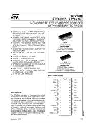 Datasheet STV5348 manufacturer STMicroelectronics