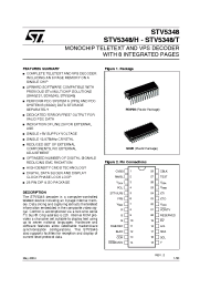 Datasheet STV5348D manufacturer STMicroelectronics