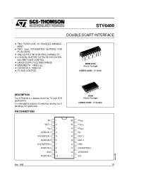 Datasheet STV6400D manufacturer STMicroelectronics