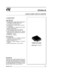 Datasheet STV6411 manufacturer STMicroelectronics