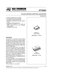 Datasheet STV9303W manufacturer STMicroelectronics
