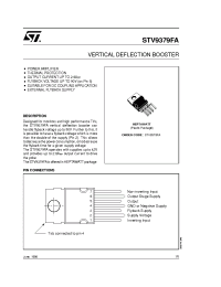 Datasheet STV9379FA manufacturer STMicroelectronics