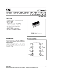 Datasheet STV9380/S manufacturer STMicroelectronics