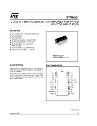 Datasheet STV9381 manufacturer STMicroelectronics