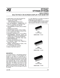 Datasheet STV9429 manufacturer STMicroelectronics