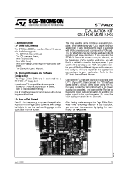 Datasheet STV942X manufacturer STMicroelectronics