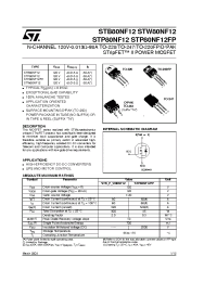 Datasheet STW80NF12 manufacturer STMicroelectronics