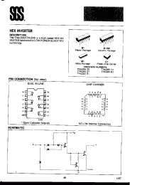 Datasheet T74LS05D1 manufacturer STMicroelectronics