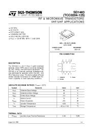 Datasheet TCC0204-125 manufacturer STMicroelectronics