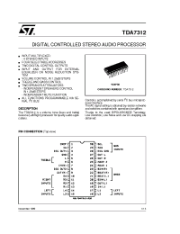 Datasheet TDA7312 manufacturer STMicroelectronics