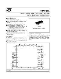 Datasheet TDA7429L manufacturer STMicroelectronics