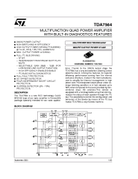Datasheet TDA7564 manufacturer STMicroelectronics
