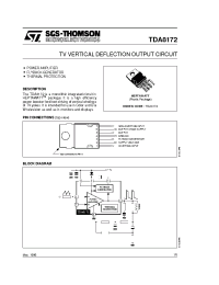 Datasheet TDA8172 manufacturer STMicroelectronics