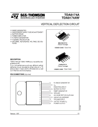 Datasheet TDA8174AW manufacturer STMicroelectronics