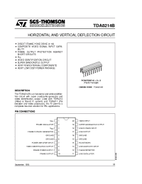 Datasheet TDA8214 manufacturer STMicroelectronics