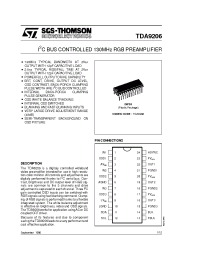 Datasheet TDA9206 manufacturer STMicroelectronics