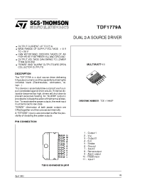 Datasheet TDE1779ASP производства STMicroelectronics