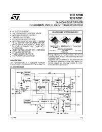 Datasheet TDE1890 manufacturer STMicroelectronics