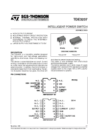 Datasheet TDE3237FP manufacturer STMicroelectronics
