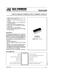 Datasheet TEA2029C manufacturer STMicroelectronics
