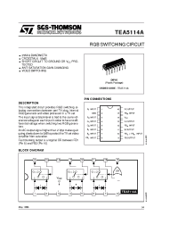 Datasheet TEA5114 manufacturer STMicroelectronics