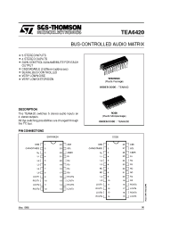 Datasheet TEA6420 manufacturer STMicroelectronics