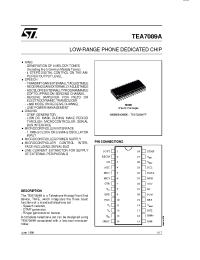 Datasheet TEA7089A manufacturer STMicroelectronics