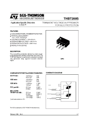 Datasheet THBT200S manufacturer STMicroelectronics
